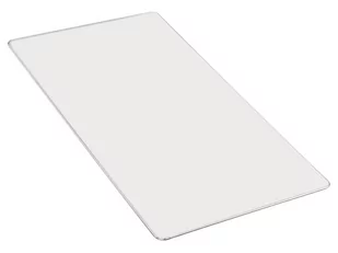 Alveus Deska ze szkła hartowanego biała do PURE, STYLUX, CRYSTALIX, KARAT, QUADR (1087883) - Deski do krojenia - miniaturka - grafika 1