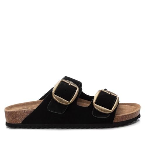 XTI 144039, damskie trampki, czarne, 41 EU, Czarny (Black), 41 EU