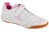 Piłka nożna - Kappa Damba T 260765T-1021, dla dziewczynki, buty halowe - halówki, Biały - miniaturka - grafika 1