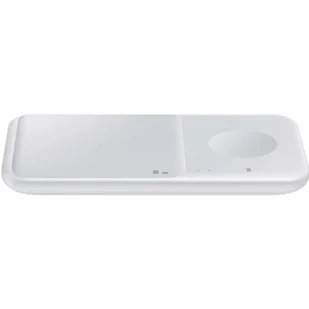 Samsung Bezprzewodowa ładowarka Duo Pad 9W bez kabelu EP-P4300BWEGEU) Biała - Ładowarki do telefonów - miniaturka - grafika 1