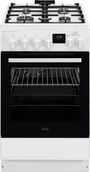 Kuchenki gazowo-elektryczne - AEG CKB56490BW - miniaturka - grafika 1