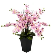 Sztuczne kwiaty - Orchidea w doniczce - miniaturka - grafika 1