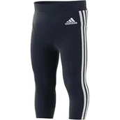 Legginsy - adidas Legginsy dla dziewczynek, Granatowy/Biały, 18-24 miesi?cy - miniaturka - grafika 1