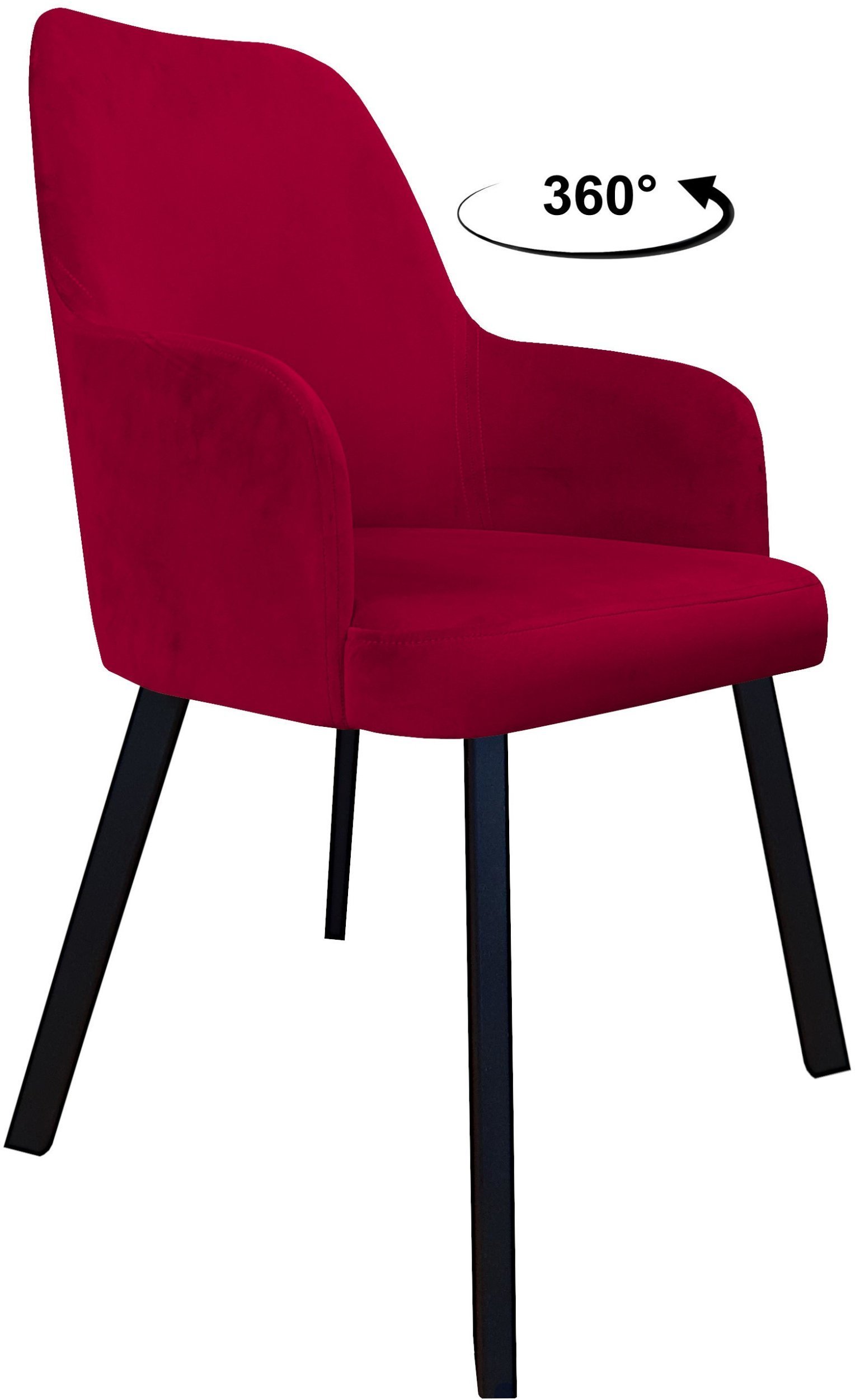 Krzesło obrotowe WESTA noga Profil czarna MG31