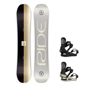 Deski snowboardowe - Zestaw snowboard Ride Agenda 161 wide + wiązania C-2 - miniaturka - grafika 1