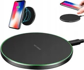 Ładowarki do telefonów - Ładowarka indukcyjna Anytech Ładowarka Indukcyjna iPhone Samsung 15W - miniaturka - grafika 1