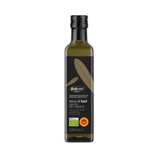 Oliwa z oliwek extra virgin "terra di bari castel del monte d.o.p" bio 250 ml - levante - Zdrowa żywność - miniaturka - grafika 1