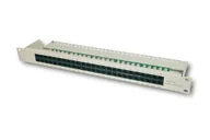 Panele krosownicze - Digitus 19" CAT 3 ISDN patch panel 1U DN-91350 - miniaturka - grafika 1