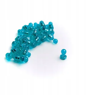 Magnes na lodówkę, biurowy 11x17 Niebieski - Magnesy - miniaturka - grafika 1