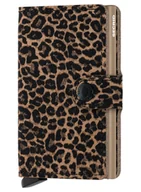 Portfele - Portfel kieszonkowy Secrid Miniwallet Leo - beige - miniaturka - grafika 1