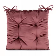 Poduszki na krzesła - Amelia Home Siedzisko poduszka na krzesło 40x40 Aleksa wygodna różowa AH/ALEKSA/RO/4040 - miniaturka - grafika 1