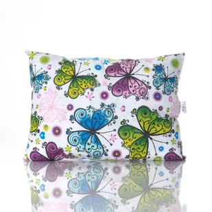 Poduszka 30x40 cm 100% bawełna motylki - Kołdry i poduszki dla dzieci Poduszka 30x40 cm 100% bawełna motylki - Kołdry i poduszki dla dzieci - miniaturka - grafika 1
