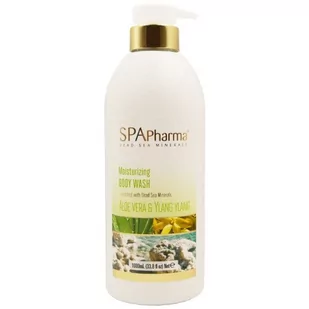 Spa Pharma, Moisturizing Body Wash, Nawilżający Żel Do Mycia Ciała, Aloe Vera & Ylang Ylang, 1000ml - Kosmetyki do kąpieli - miniaturka - grafika 1