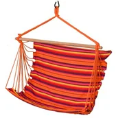 Fotele ogrodowe wiszące - Hamak fotel wiszący brazylijski 100x100cm - miniaturka - grafika 1