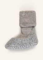 Skarpetki damskie - Falke Skarpety Antypoślizgowe Cosyshoe Z Wełny Merino grau - miniaturka - grafika 1