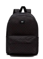 Plecaki szkolne i tornistry - Plecak młodzieżowy Vans Old Skool H2O - black / charcoal checker - miniaturka - grafika 1
