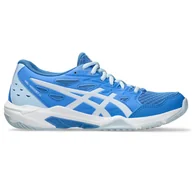 Buty sportowe damskie - Damskie Buty halowe ASICS GEL-ROCKET 11 1072A093-402 – Niebieski - miniaturka - grafika 1