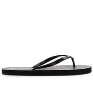 Klapki i japonki damskie - Japonki Champion Metal Glam S11568-KK001 - czarne - miniaturka - grafika 1