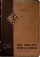 Religia i religioznawstwo - Nowy Testament Npd z paginatorami ciemnobrązowy - książka - miniaturka - grafika 1