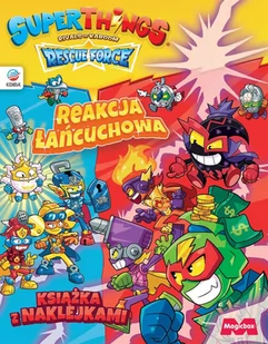 SuperThings Książka z Naklejkami - Czasopisma - miniaturka - grafika 1