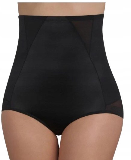 PLAYTEX CZARNE MAJTKI WYSZCZUPLAJĄCE Z SIATECZKĄ 44 J9A