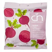 Chipsy - Suszony Burak Z Solą Morską Chipsy Z Buraka Przekąska 18G - miniaturka - grafika 1