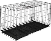 Pozostałe akcesoria dla psów - Springos Kojec dla zwierząt wybieg klatka dla psa 130x60x70 cm UNIWERSALNY - miniaturka - grafika 1