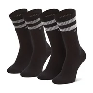 Skarpetki męskie - Zestaw 2 par wysokich skarpet unisex Calvin Klein 701218711 Czarny - miniaturka - grafika 1