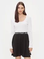 Sukienki - Calvin Klein Jeans Sukienka codzienna J20J222523 Kolorowy Regular Fit - miniaturka - grafika 1