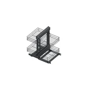 Meble modułowe i akcesoria - Kosz cargo Maxima Classic Corner Comfort 80 cm prawy grafitowy Rejs - miniaturka - grafika 1