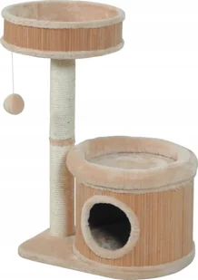Zolux ZOLUX Drapak dla kota BAMBOO 2 kol. beżowy 76 cm - Drapaki dla kotów - miniaturka - grafika 1