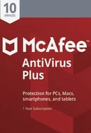 Gry PC Cyfrowe - McAfee AntiVirus Plus - 10 Devices, 1 Year ( PC, Android, Mac, iOS ) - McAfee Key - GLOBAL - miniaturka - grafika 1