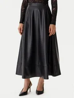 Spódnice - Guess Spódnica z imitacji skóry W5BD71 K8S30 Czarny Regular Fit - miniaturka - grafika 1