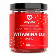 Witaminy i minerały - MyVita witamina D3 2000 IU żelki z pektyny cytrusowej 60 sztuk - miniaturka - grafika 1
