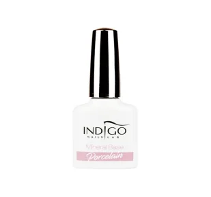 Indigo Indigo Mineral Base Baza - Porcelain 7ml - Lakiery hybrydowe - miniaturka - grafika 1