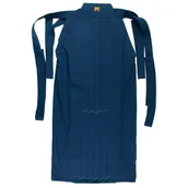 Kimona, stroje i obuwie - Hakama Granatowa YUGA Aikido Iaido Kendo Kenjutsu poliester i bawełna 180 - miniaturka - grafika 1