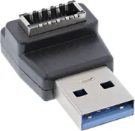 Adaptery i przejściówki - InLine InLine® USB 3.2 adapter, USB-A male to internal USB-E front panel socket - miniaturka - grafika 1