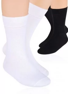 SKARPETY STEVEN 001 (kolor biały, rozmiar 38-40) - Skarpetki męskie - miniaturka - grafika 3