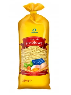 LEWIATAN NITECZKI ROSOŁOWE JAJECZNY 250G - Makaron - miniaturka - grafika 1