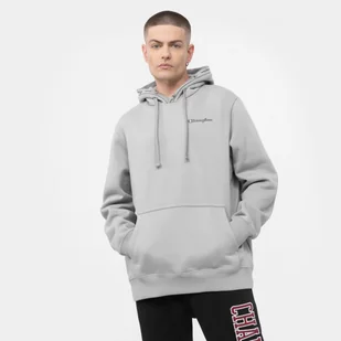Męska bluza dresowa nierozpinana z kapturem CHAMPION ROCHESTER Hooded Sweatshirt - szara - Bluzy sportowe męskie - miniaturka - grafika 1