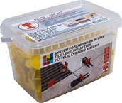 Zaprawy budowlane - Ooo opg klipsy do poziomowania płytek 0.9 mm. svp 250 (szt). - miniaturka - grafika 1