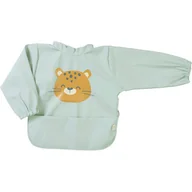 Śliniaki i fartuszki - Saro Baby Waterproof Bib with Sleeves śliniak Mint 1 szt. - miniaturka - grafika 1