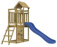 Place zabaw - Plac zabaw ze zjeżdżalnią i ścianką wspinaczkową F6-Z79 - miniaturka - grafika 1