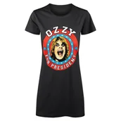 Bluzki damskie - tunika OZZY OSBOURNE - OZZY FOR PRESIDENT ciemnoszara-XL - miniaturka - grafika 1