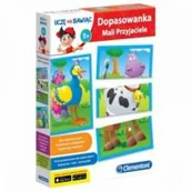 Gry planszowe - Clementoni Dopasowanka Mali Przyjaciele 60039 - miniaturka - grafika 1