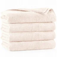 Ręczniki - ZESTAW 4X RĘCZNIK 100% BAWEŁNA 70x140 KĄPIELOWY FROTTE BAWEŁNA ŁAZIENKOWY - miniaturka - grafika 1