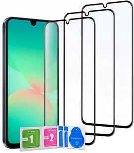 3x SZKŁO NA CAŁY EKRAN do Samsung Galaxy A26 5G SZYBKA 5D zestaw 3 szt - Szkła hartowane na telefon - miniaturka - grafika 1