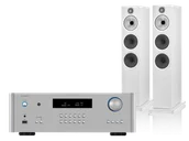 Zestawy stereo - Rotel RA-1572 MkII (srebrny) + 603 S3 (biały) - miniaturka - grafika 1