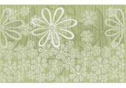 Płytki ceramiczne - Płytka ścienna inserto EUFORIA green flower 3 glossy 25x40 gat. I - miniaturka - grafika 1