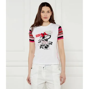 Desigual T-shirt MINNIE Desigual x Disney Regular Fit - Koszulki i topy damskie - miniaturka - grafika 1